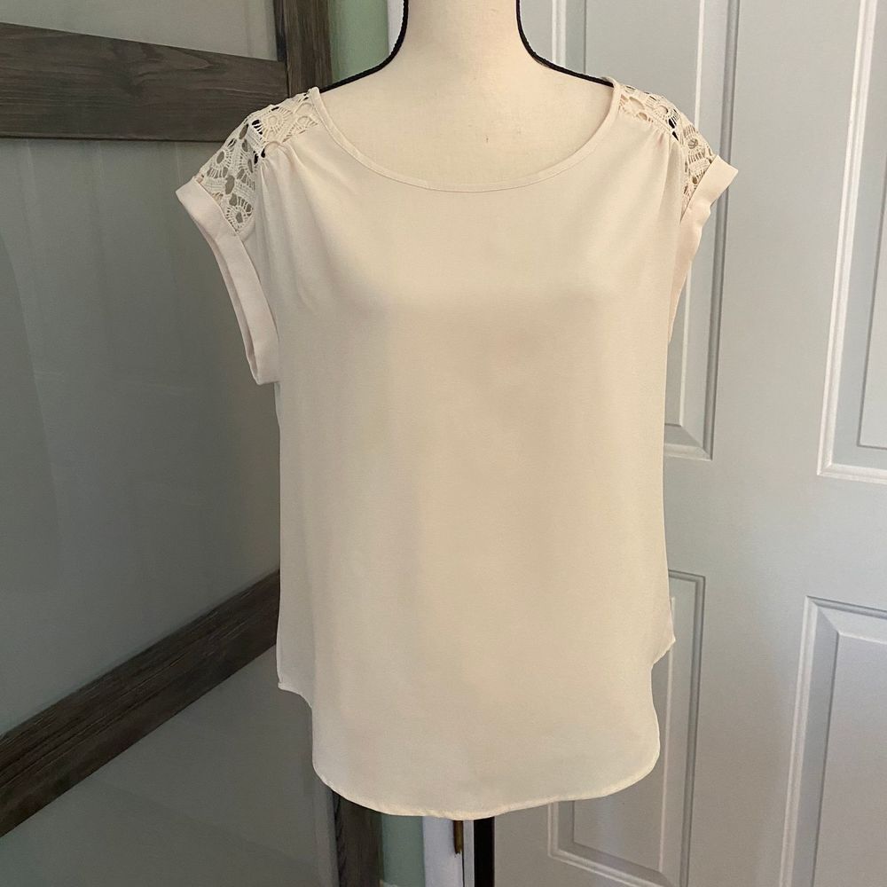 Paper Crane Ivory blouse